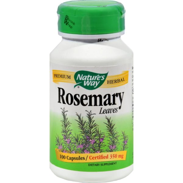 Nature s Way Rosemary Leaves - 100 Capsules Online Hot Sale