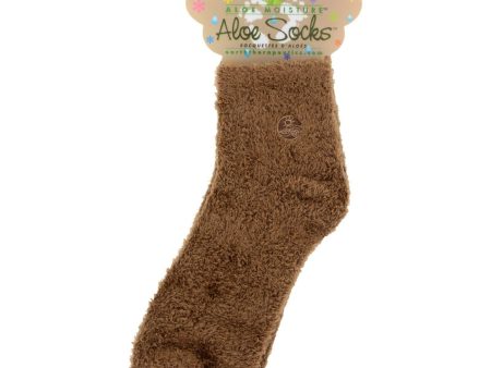 Earth Therapeutics Socks Infused Socks- Brown - Pair Online now